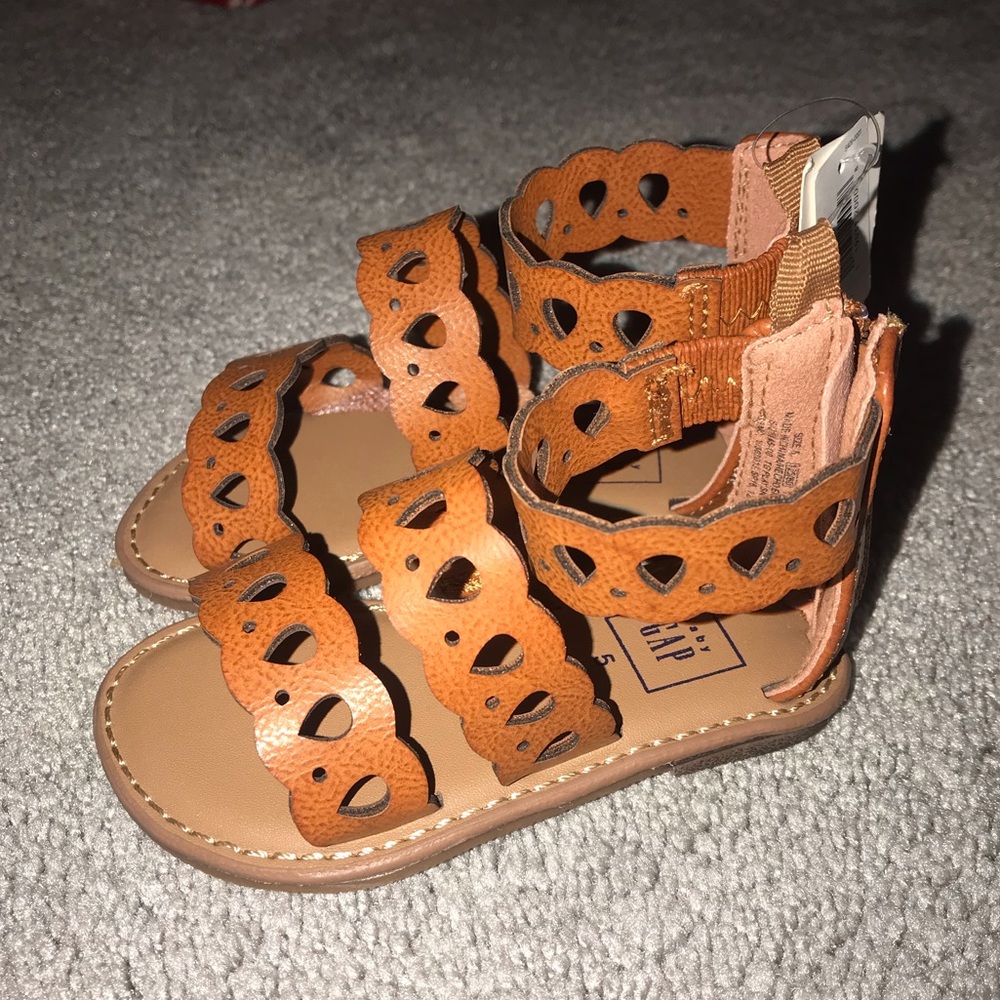 Brown gladiator sandal
